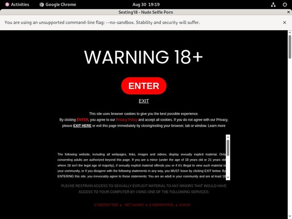 18 Sexting Discount Price