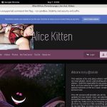Alicekitten.modelcentro.com Join Free