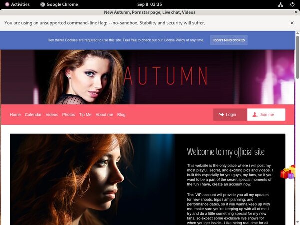 Autumn New Register