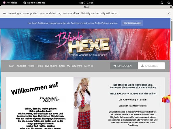 Blondehexe Tube