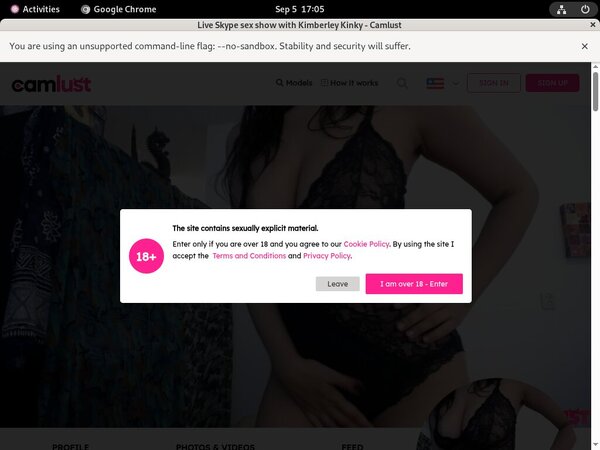 Camlust.com Free Memberships