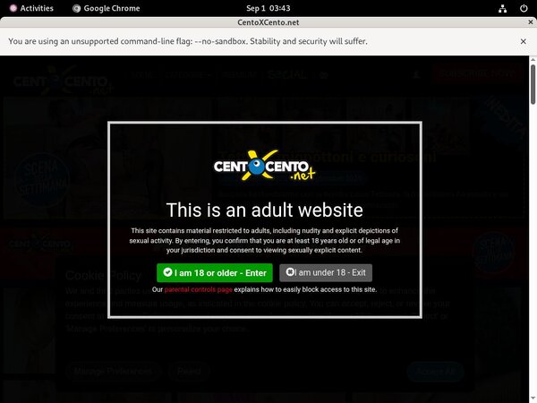 Cento X Cento Discount Promo