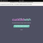 Cuckold Wish Discount Checkout