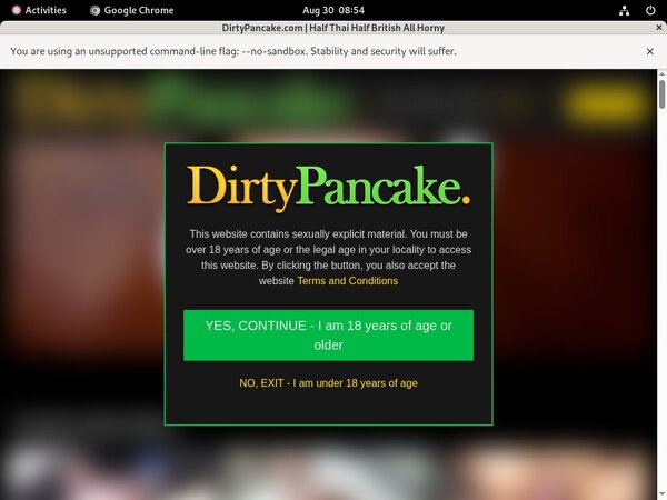 Dirty Pancake Free Password