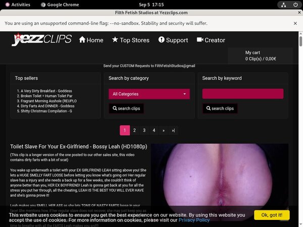 Discount Filth Fetish Studios Account Discount Filth Fetish Studios Account