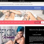 Discount Lana Lee Inked Tour