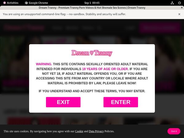 Dream Tranny Member Trial
