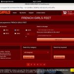 FRENCH GIRLS FEET Webcam