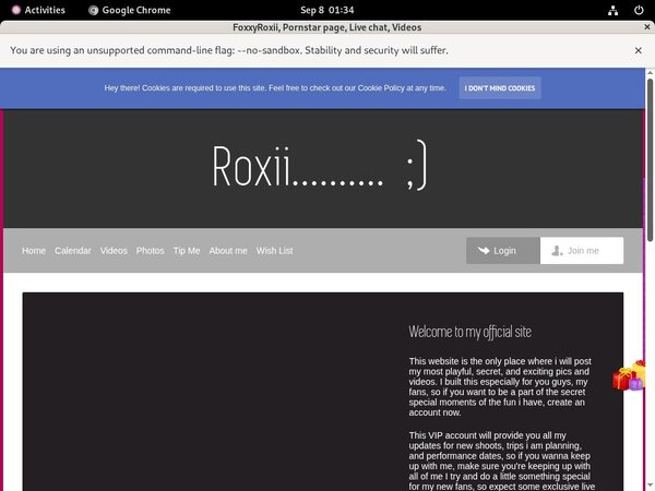 FoxxyRoxii Full Access