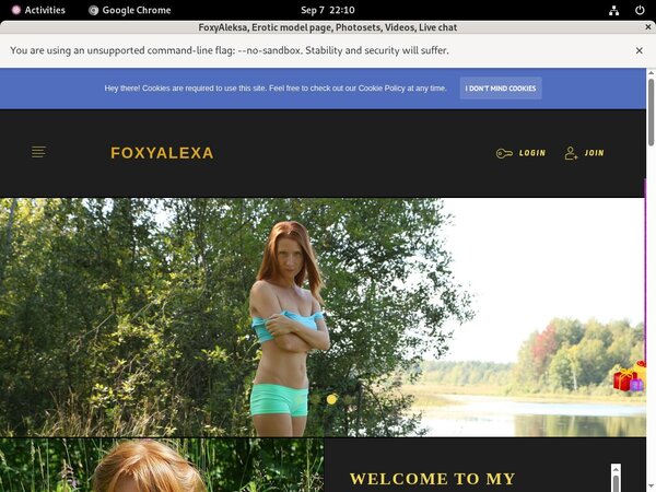 FoxyAleksa Porn Accounts