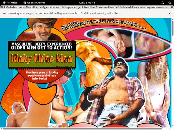 Free Account Kinky Older Men