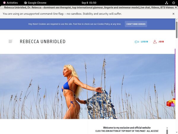 Free Account Rebecca  Unbridled