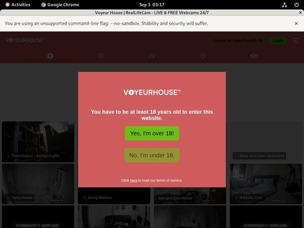 Free Accounts Voyeurhouse.com