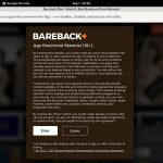 Free Bareback Plus Premium Accounts