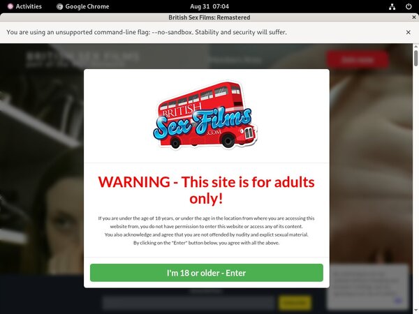 Free Britishsexfilms.com Passes