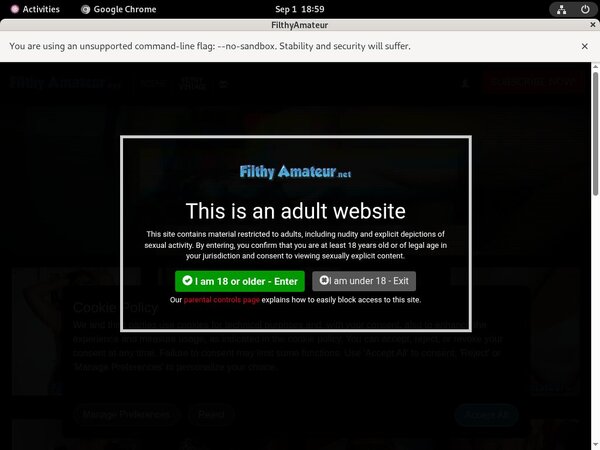 Free Filthyamateur.net Trials