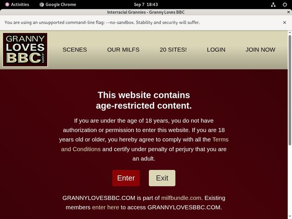 Free Granny Loves BBC Id