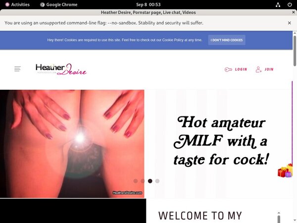 Free Heathersdesire Account Password