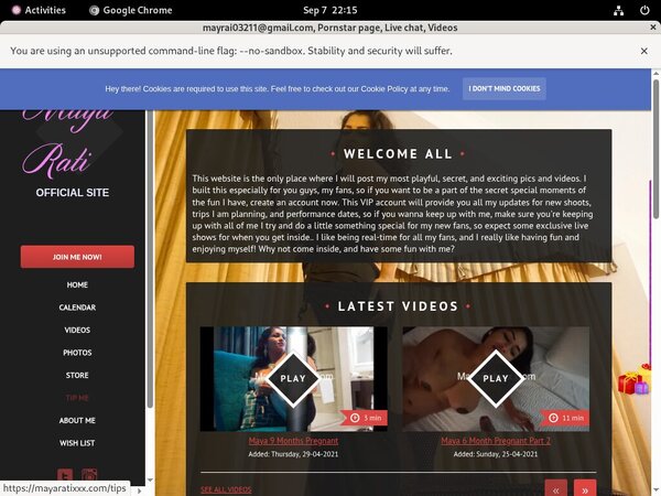 Free Mayaratixxx.com Discount Membership