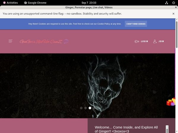 Free Pass Gingersxxx.modelcentro.com