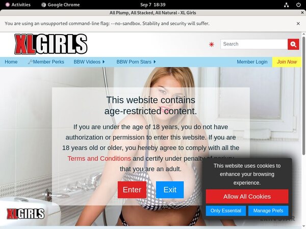 Free XL Girls Subscription