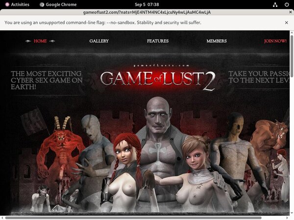 Gameoflust2.com Pay Pal