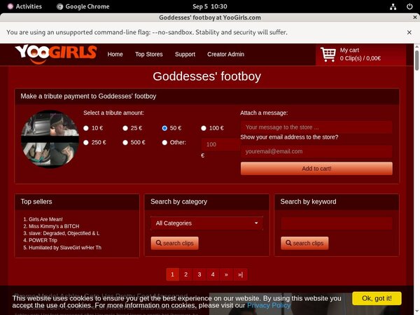 Get Free Goddessesfootboy Passwords