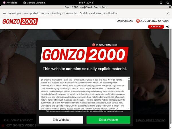 Gonzo 2000 Discount Today