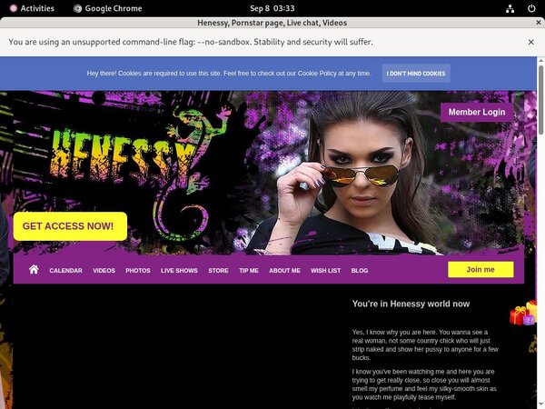 Henessy Premium Account