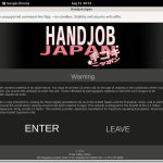 Hot Handjob Japan
