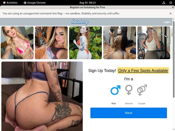 Instabang Member Login Free