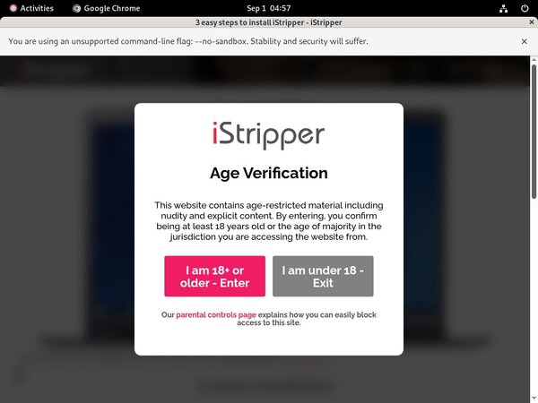 Istripper.com Discount Page