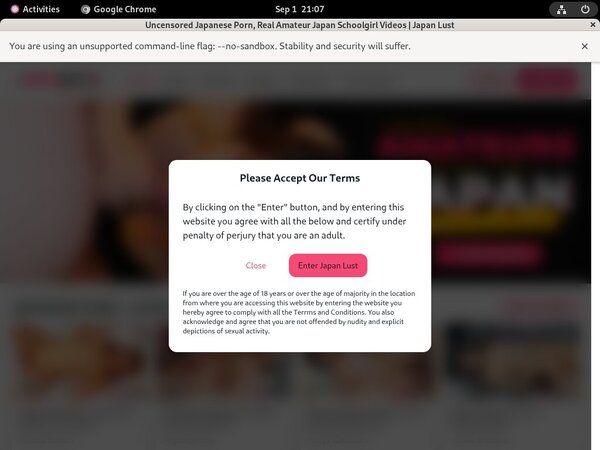 Japan Lust Passwords Accounts