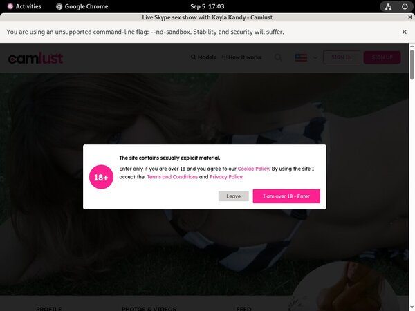 Kimberley Kinky Free Tour