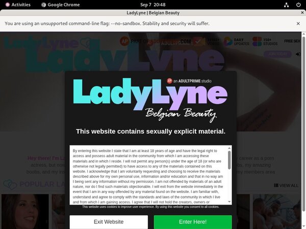 Lady Lyne With Directpay