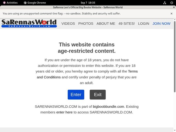 Limited SaRennas World Discount Offer