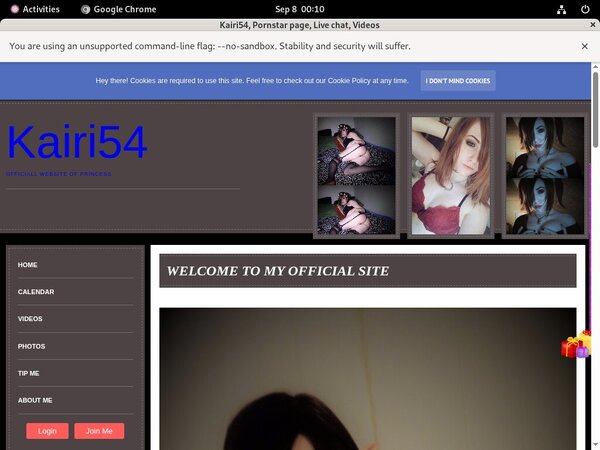 Login For Kairi54.modelcentro.com