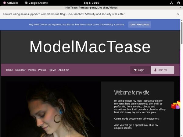 MacTease Vxsbill Page