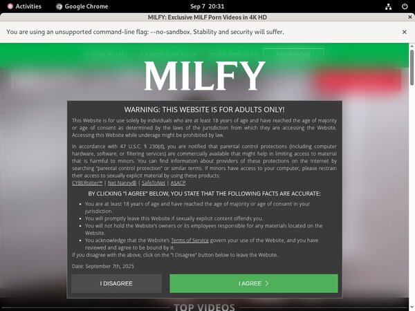 Milfy Limited Time Offer