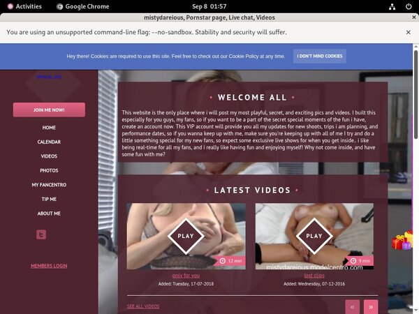 Mistydareious Sex Movies