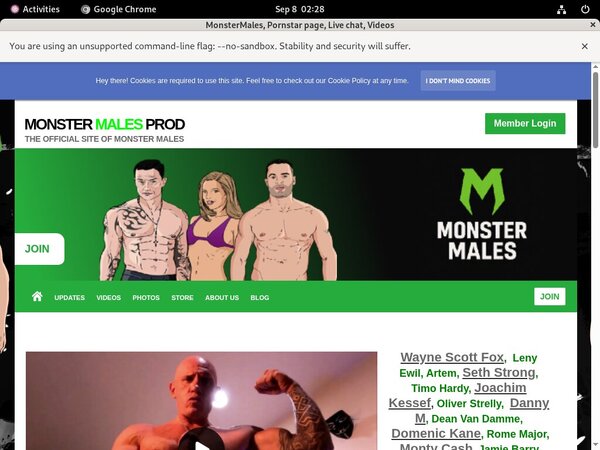 MonsterMales Offer Paypal