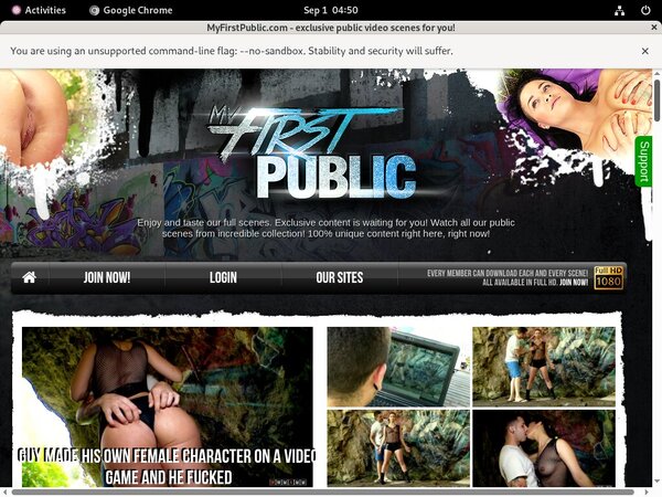 My First Public Join Page