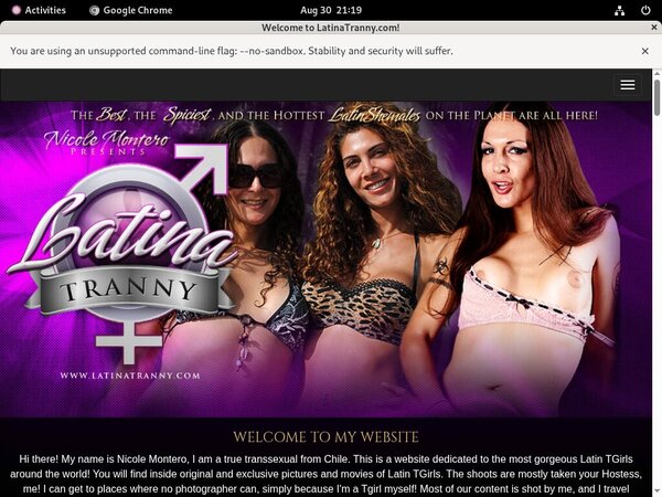 New Latinatranny Account