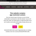Nicolepeters.com Membership Trials