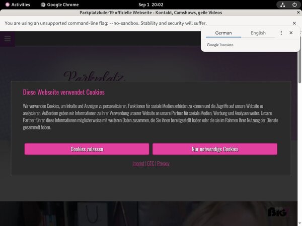 Parkplatzluder19.com Paypal Options