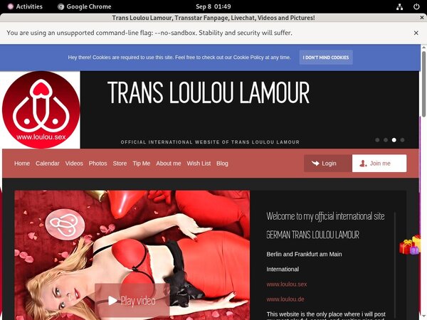 Password Trans Loulou Lamour