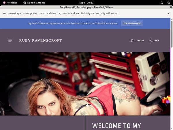 RubyRaven69 Member Passwords