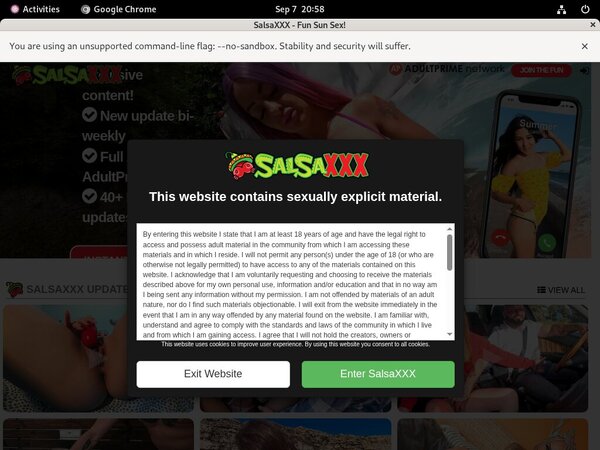 Salsaxxx.com Discount Tour