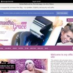 Samanthagracelive.modelcentro.com With Master Card