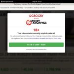 The Grooby Archives Password Info